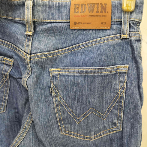 エドウィン EDWIN ストレートデニム メンズ 29inch