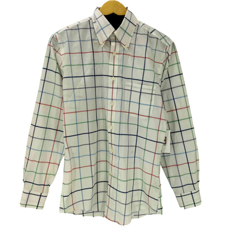 ブルックスブラザーズ BROOKS BROTHERS REGENT FIT シンプルチェック マルチカラー L/S BD シャツ メンズ import:S
