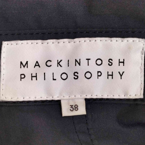 マッキントッシュフィロソフィー MACKINTOSH PHILOSOPHY コットンレインクロスフーデットコート レディース EUR:38