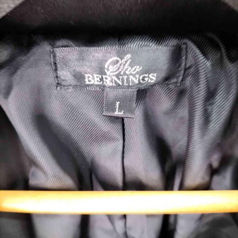 Bernings Sho スエード トレンチハーフコート メンズ JPN:L