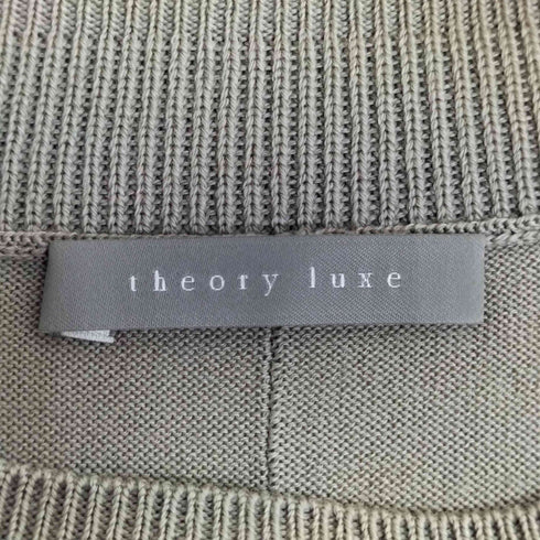 セオリーリュクス theory luxe 23AW LAWRENCE ARLO ウール ウォッシャブルニット レディース JPN:38