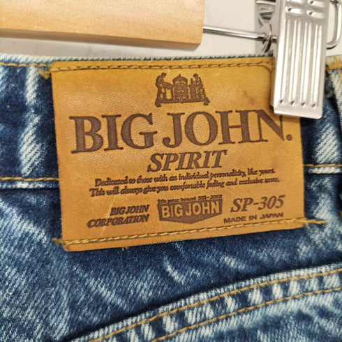 ビッグジョン BIG JOHN SPIRIT テーパードデニムパンツ メンズ US:32-33