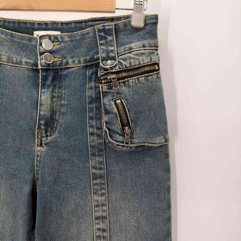 Vone SheeE Y2K フレアデニムパンツ レディース