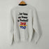 ヘインズ Hanes 90s USA製 GO YO HELL 両面プリント スウェット メンズ JPN:XL