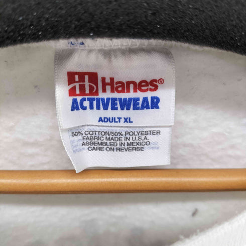 ヘインズ Hanes 90s USA製 GO YO HELL 両面プリント スウェット メンズ JPN:XL