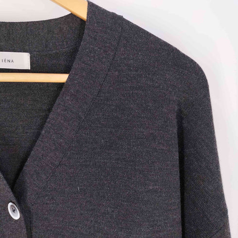 イエナ IENA 24AW スーパーファインスムース ショートカーディガン レディース