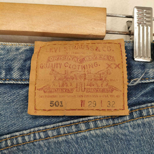 リーバイス Levis 米国製 97年製 刻印544 501 フライボタン デニムパンツ メンズ W29 L32