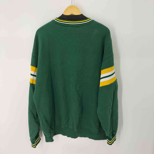 エクストララージ XLARGE STRIPED SLEEVE TEAM LOGO CREWNECK メンズ JPN:XL