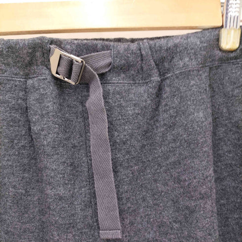 ズッカ ZUCCa バックル付きウールワイドパンツ レディース JPN:M