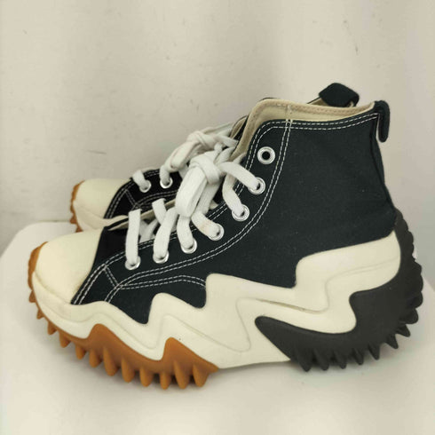 コンバース CONVERSE RUN STAR MOTION BLACK HI CUT レディース JPN:23.5