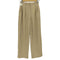 クラネ CLANE 22AW BASIC TUCK PT ベーシックタックパンツ レディース JPN:0