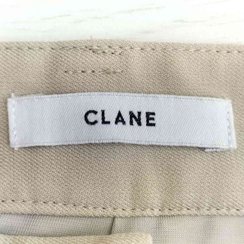 クラネ CLANE 22AW BASIC TUCK PT ベーシックタックパンツ レディース JPN:0