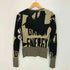 ヴィヴィアンウエストウッドレッドレーベル Vivienne Westwood RED LABEL 総柄 オーブ刺繍 クルーネック カーディガン レディース JPN:2