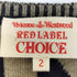 ヴィヴィアンウエストウッドレッドレーベル Vivienne Westwood RED LABEL 総柄 オーブ刺繍 クルーネック カーディガン レディース JPN:2