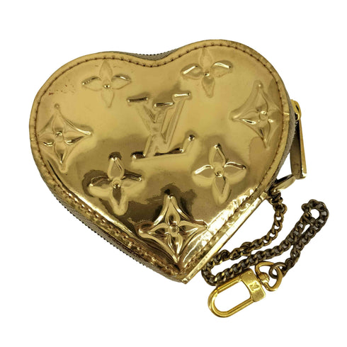 ルイヴィトン LOUIS VUITTON ポルト・モネ・クール_モノグラム・ミロワール_GLD レディース