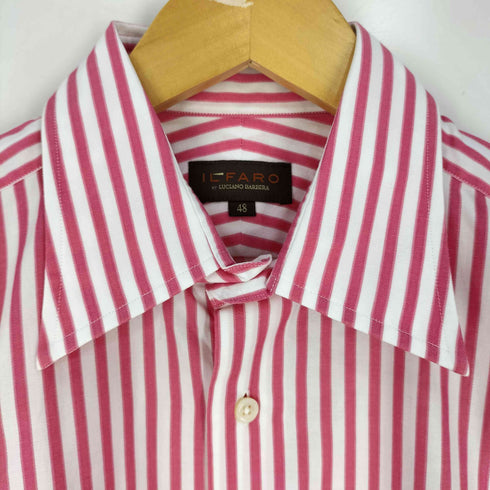 ILFARO LUCIANO BARBERA ストライプシャツ メンズ EUR:48