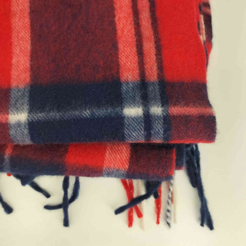 マッキントッシュフィロソフィー MACKINTOSH PHILOSOPHY カシミヤ チェックマフラー レディース