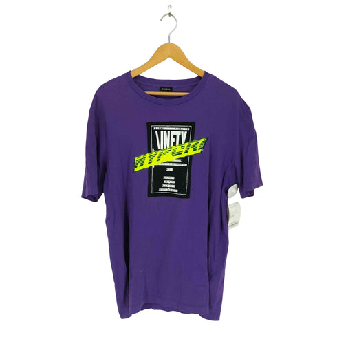 ディーゼル DIESEL フロントグラフィック Tシャツ メンズ