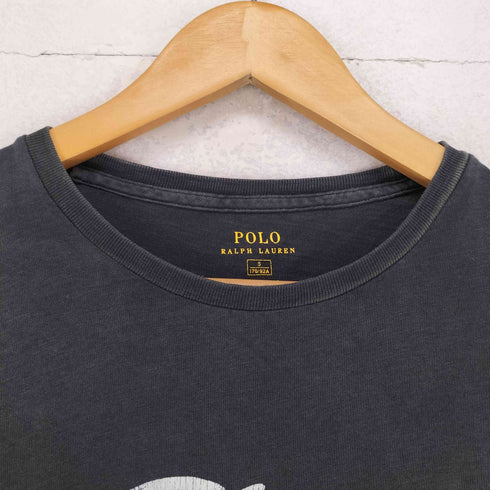 ポロラルフローレン POLO RALPH LAUREN CUSTOM FIT シングルステッチ フロントプリント Tシャツ メンズ import:S