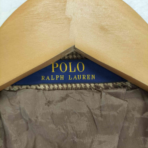 ポロラルフローレン POLO RALPH LAUREN ガンクラブチェック ダブルテーラードジャケット メンズ 38S