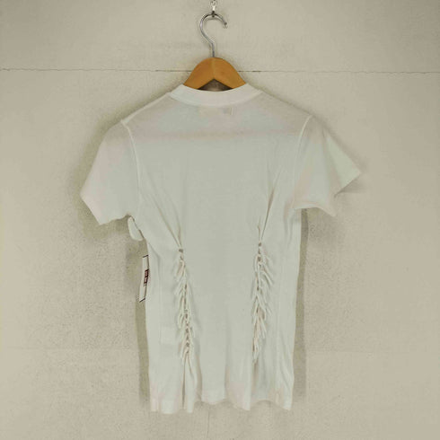 トーガプルラ TOGA PULLA バックフリンジデザイン Tシャツ レディース JPN:M