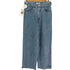 m to r BIJOU STRAIGHT DENIM ラインストーン カットオフ ワイド デニム パンツ レディース JPN:36