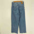m to r BIJOU STRAIGHT DENIM ラインストーン カットオフ ワイド デニム パンツ レディース JPN:36