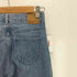 m to r BIJOU STRAIGHT DENIM ラインストーン カットオフ ワイド デニム パンツ レディース JPN:36