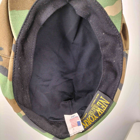 ニューヨークハット NEWYORK HAT&CAP CO. USA製 迷彩 キャスケット メンズ L
