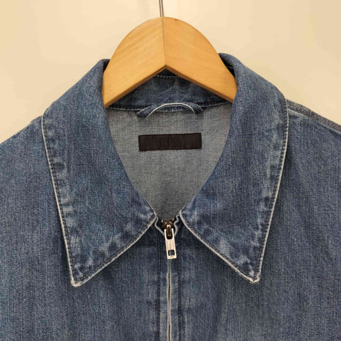 ユニクロ UNIQLO 25AW ジップアップブルゾン/デニム メンズ JPN:L