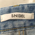 スナイデル snidel ダブルタックデニムワイドパンツ レディース