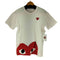 プレイコムデギャルソン PLAY COMME des GARCONS ハート S/S Tシャツ メンズ JPN:M