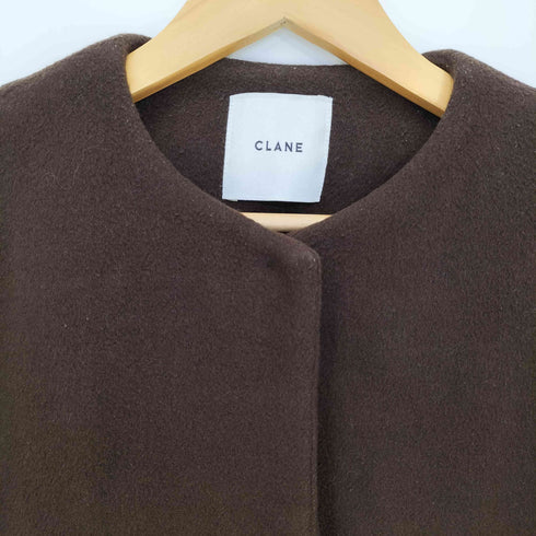 クラネ CLANE NO COLLAR MAXI COAT レディース JPN:1