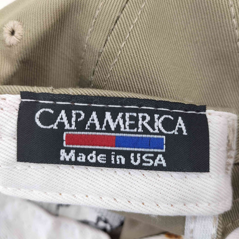 CAPAMERICA USA製 EAGLE 6パネルキャップ メンズ