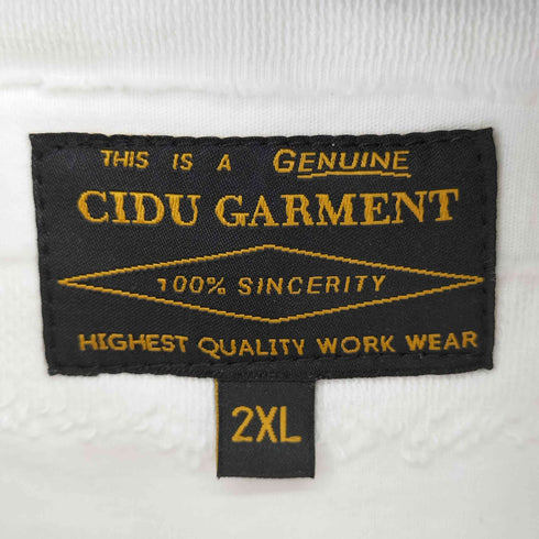CIDU GARMENT フリンジデザイン L/S シャツ メンズ 2XL