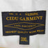 CIDU GARMENT フリンジデザインテーラードジャケット メンズ 3XL