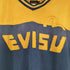 エヴィス EVISU フロントパッチ S/S VネックTシャツ メンズ import:L