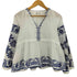 サラマリカ Sara Mallika Cotton Layerd Embroidery Top レディース
