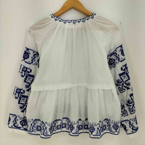 サラマリカ Sara Mallika Cotton Layerd Embroidery Top レディース