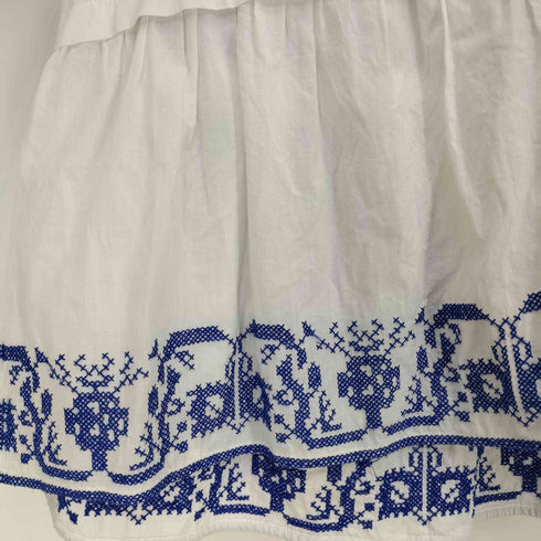 サラマリカ Sara Mallika Cotton Layerd Embroidery Top レディース