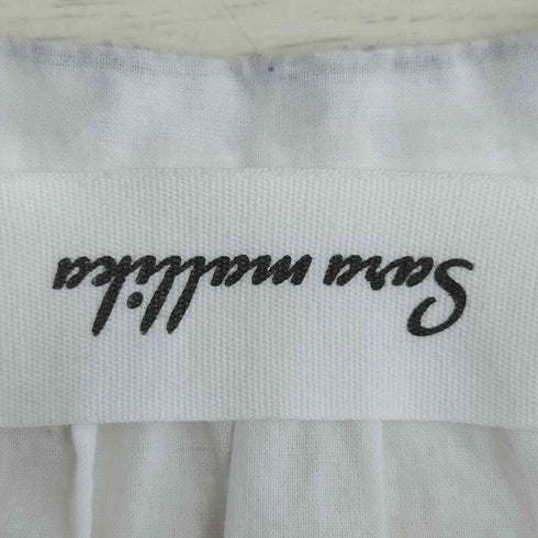 サラマリカ Sara Mallika Cotton Layerd Embroidery Top レディース