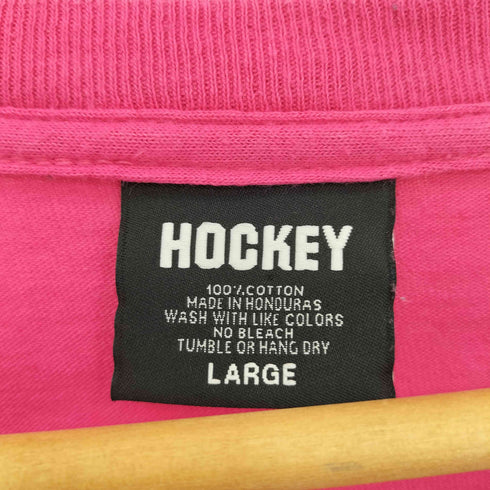 ホッケー HOCKEY S/S フロントプリントクルーネックTシャツ メンズ import:L
