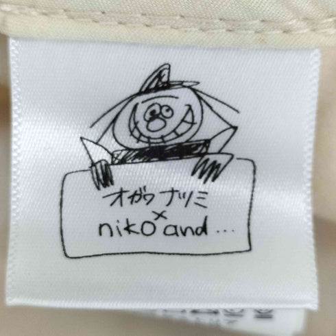 ニコアンド niko and... 刺繍ネルキャップ レディース FREE
