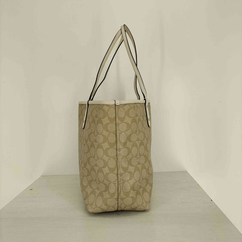 コーチ COACH SIGNATURE REVERSIBLE TOTE シグネチャー リバーシブル シティ トートバッグ レディース