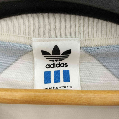 アディダス adidas 90S デサント社製 ユニフォーム アウェイ ゲームシャツ メンズ import:L