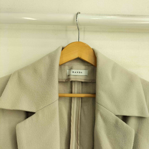 ランダ RANDA 22AW ノースリーブロングコート レディース JPN:0