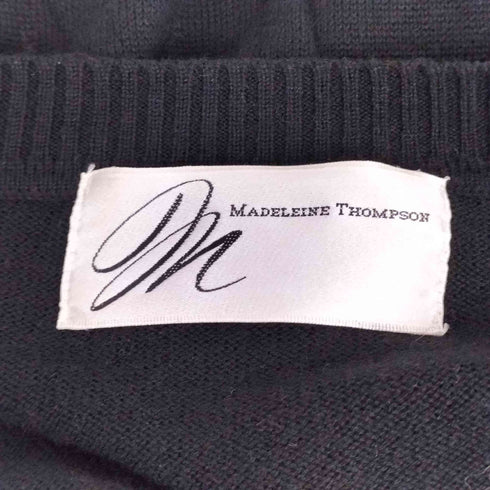 MADELEINE THOMPSON ウールシルク混ニットワンピース レディース