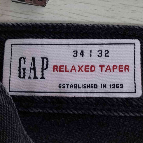 ギャップ Gap Flex ウォッシュウェル リラックス テーパードデニム メンズ 34/32
