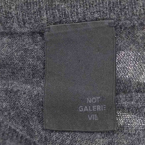 ギャルリーヴィー GALERIE VIE クロップドクルーネックニット レディース