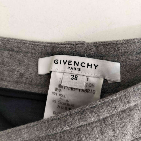 ジバンシィ GIVENCHY ウール 2タック ショーツ レディース 38